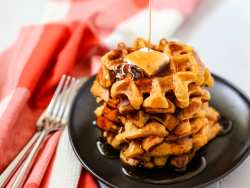 168极速赛车一分钟开奖 Spiced Pumpkin Waffles