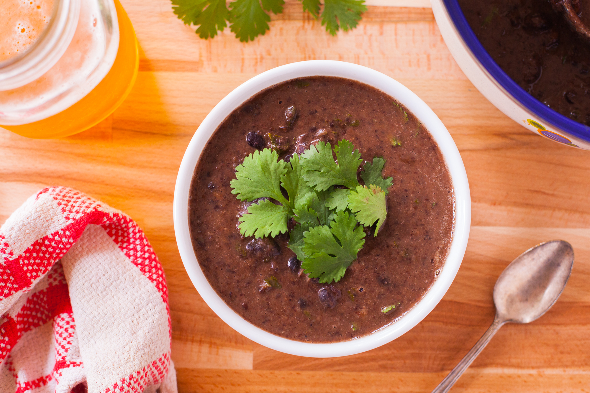 black bean soup