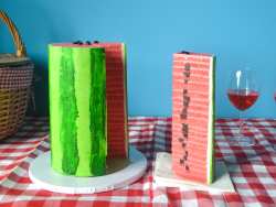 watermelon cake